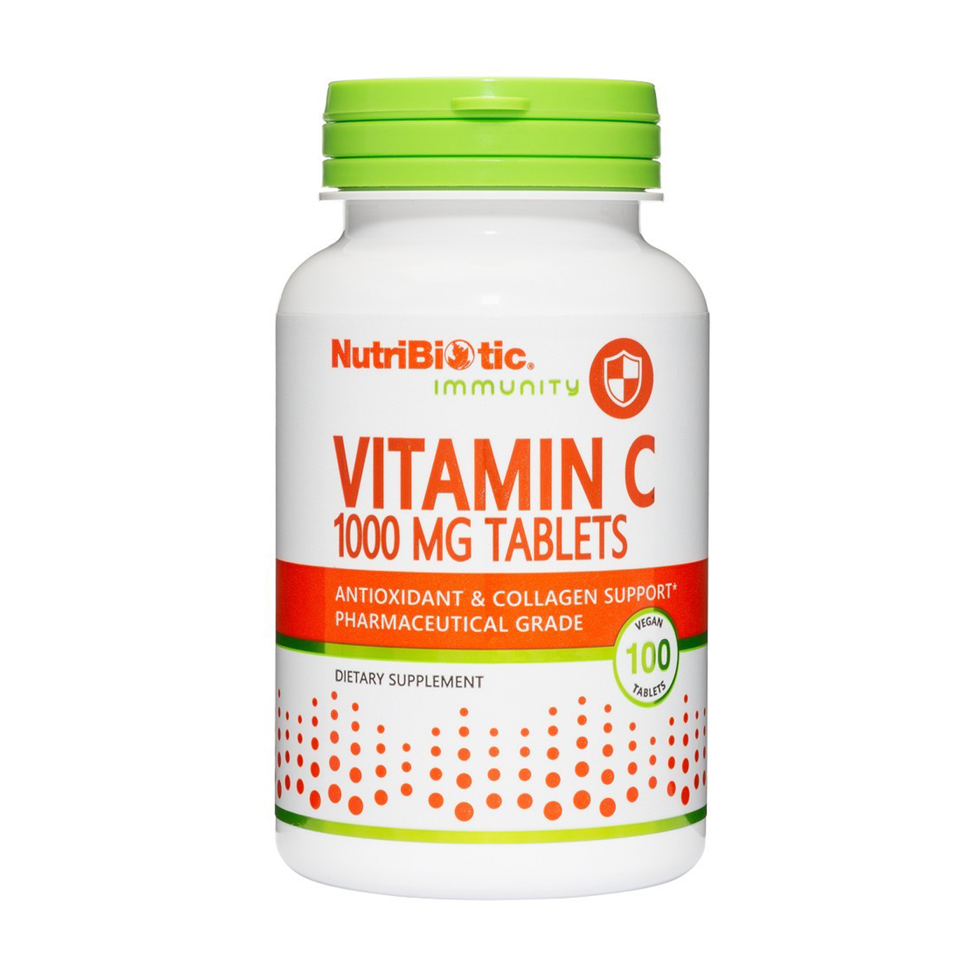 Вітамін C NutriBiotic Immunity Vitamin C 1000 мг, 100 веганских таблеток